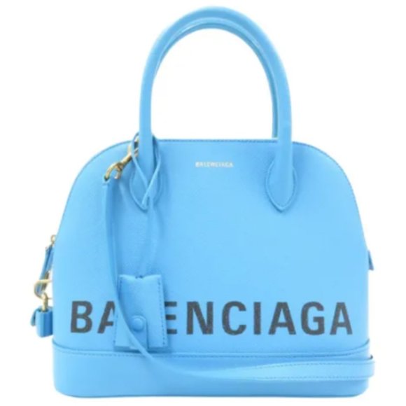 BALENCIAGA VILLE TOP HANDLE LEATHER CROSSBODY BAG - Picture 9 of 9